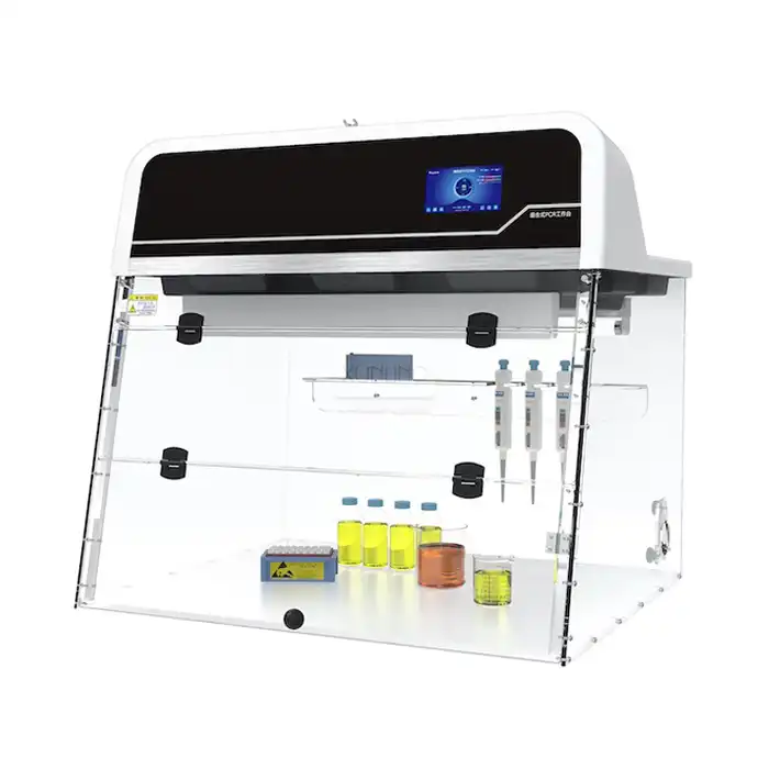 What Are the Benefits of Using a Horizontal Laminar Flow Hood in Microbial Testing?